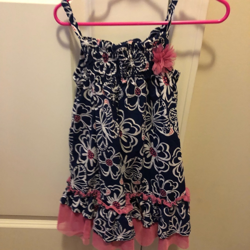 3T Navy/pink/white
